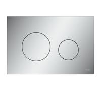 TECE Plaque de commande pour WC TECEloop, plastique, pour technique à deux quantités, 9240922, 9240922, Colorazione: Cromo Opaco