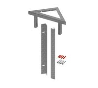 TECE TECEprofil Fissaggio modulo 320 per montaggio a parete ad angolo, 9380015