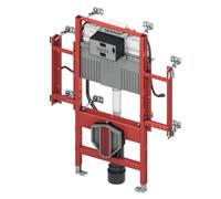 TECE TECEprofil Modulo WC gerontologico con cassetta Uni, fissaggio ceramica per