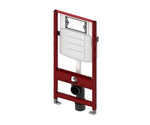 Tece Teceprofil, Modulo WC per cassette di risciacquo Geberit, altezza di montaggio: 1120mm, 90/110mm, 9300011