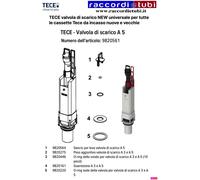 TECE VALVOLA DI SCARICO NEW ART. 9820561
