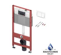 TECEbase Set Toilette Incl. Placca di Comando Bianco E Supporto, Altezza