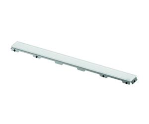 TECEdrainline couvercle en verre, pour caniveau de douche, blanc satiné, 601593, 601593, Versione: Lunghezza nominale: 1500 mm