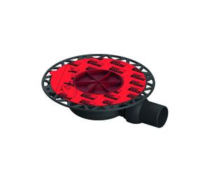 TECEdrainpoint S évacuation, super plat, avec bride universelle Seal System, DN 50, 3601400, 3601400