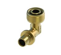 TECEflex Coude dadaptation rapide 90°, bronze au silicium, dim. 16x1/2\", 708631, 708631