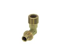 TECEflex Mamelon de transition coudé, laiton standard, 767526, 767526, Versione: Dimensione 25 x filettatura esterna (R) 1"