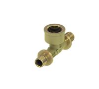 TECEflex Té femelle, laiton standard, 769520, 769520, Versione: 20 x filettatura femmina (RP) 1/2" x 20
