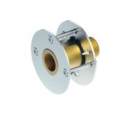 TECEflex Traversée murale, universelle, bronze au silicium, R1/2 \"xRP1/2\", 708706, 708706