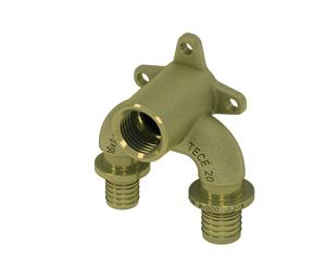 TECEflex U-double paroi, réduction de la perte de charge, bronze au silicium, 708606, 708606, Versione: 16 x filettatura femmina (RP) 1/2" x 20