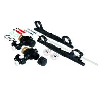 TECEfloor distributeur de circuits de chauffage en plastique module de base, 77390010, 77390010
