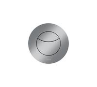 TECEflushpoint Set de montage fin, déclenchement pneumatique à distance, pour technique à deux quantités, cache rond, 9240983, 9240983, Colorazione: Cromo Opaco