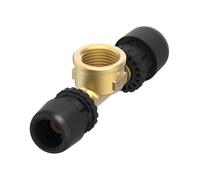 TECElogo Ax Pièce en T FI, bronze au silicium, 8802802, 8802802, Versione: 20 x filettatura femmina (RP) 1/2" x 20