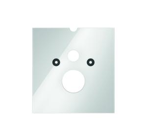 TECElux Platine de douche en verre pour WC TECElux, 9650102, 9650102