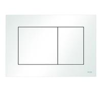 Placca di comando WC Tece a doppio scarico bianco lucido 9240400
