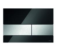 TECEsquare Piastra di azionamento WC in vetro per tecnologia a due motori, 92...