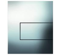 TECEsquare Plaque de commande pour urinoir, métal, cartouche incluse, 9242811, 9242811, Colorazione: Cromo lucido