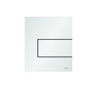 TECEsquare Plaque de commande pour urinoir, métal, cartouche incluse, 9242814, 9242814, Colorazione: Bianco opaco