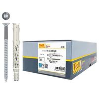 TECFI Handyplug® 50 Tasselli UNIVERSALI prolungati in Nylon Ø8 x 120 mm, con Vite - Utilizzo su tutte le murature