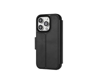 Tech 21 EvoLite Wallet Case for iPhone 14 Pro - 3 card slot wallet, Black
