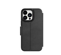 tech21 EvoLite Custodia a portafoglio per iPhone 14 Pro Max - 3 slot per schede walle, nero