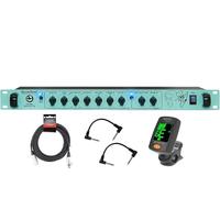Tech 21 GED-2112 Geddy Lee Signature SansAmp - Pacchetto con cavo XLR, 2 cavi patch e sintonizzatore