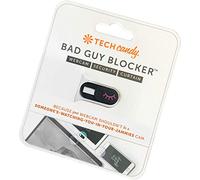Tech Candy Bad Guy Blocker - Tenda rimovibile per webcam per la sicurezza del Web, funziona su laptop, telefoni e tablet, colore nero con ciglia rosa