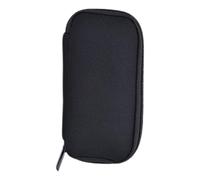 Tech Case - Electronic Organizer, 10 Slot Cable Pouch, Waterproof Storage Bag, Memory Card Shield, Top Performance Travel Category, Grey Large Size Polyester Wrap For USB Drive Accessories