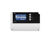 TECH-CONTROLLERS WG.20.0176 Controllore della valvola termostatica L-4X WiFi Cablato-Senza Fili, 4 Sezioni, Bianco, Comunicazione RS485