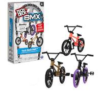 Tech Deck, Confezione da 3 Finger Bike BMX, Mini BMX Giocattolo collezionabili e Personalizzabili per Bambini e Collezionisti da 6 Anni in su