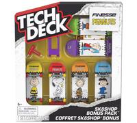 Tech Deck, Confezione Premium Da 6 Mini Skate Assortiti, 6+ | 6 Mini Skate Assortiti, Tavole Personalizzabili, Possibili Grafiche Nascoste, Confezione Premium, Dai 6 Anni