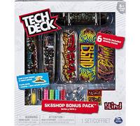 TECH DECK confezione Premium da 6 Mini Skate, Assortiti e Originali