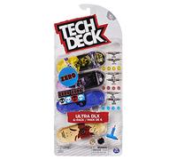 TECH DECK Confezione da 4 mini skate, Assortiti e originali