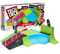 Tech Deck, Neon Mega Park X-Connect Creator, Set di rampa Personalizzabile con Due tastiere, Giocattolo per Bambini per Ragazzi e Ragazze dai 6 Anni in su