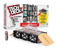 Tech Deck Play And Display Rampa Trasformante Set e Custodia per Il Trasporto con Tastiera Esclusiva, Giocattolo per Bambini dai 6 Anni in su 6060503