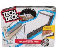 Tech Deck Primitive X-Connect - Set di rampe personalizzabili per skate | Angolo della ciotola configurabile, Funbox e rampe, tastiera professionale, giocattolo skateboard, regalo per bambini dai 6