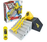 Tech Deck, Pyramid Shredder, X-Connect Park Creator, Set di Rampe da Personalizzare e Costruire con Fingerboard Speciale, Giocattoli per Bambini da 6 Anni in su