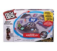 Tech Deck, Shredline 360 Skate Park motorizzato, X-Connect Creator, Set di Rampe per Giradischi Personalizzabili e costruibili con Tastiera Esclusiva, Giocattolo per Bambini per Ragazzi e Ragazze dai