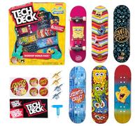 TECH DECK, Spongebob Sk8shop - Mini skateboard da collezione e personalizzabili, giocattoli per bambini dai 6 anni in su