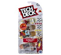 Tech-Deck Ultra DLX - Set di 4 tastiere da 96 mm, edizione 2019, Versione originale.