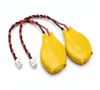 Tech-Fan Batteria a bottone CR2032 3 V al litio, confezione da 2 pezzi, compatibile con Dell Latitude 3400, 3410, 3420, 3490, 3500, 3510, 3520