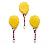 Tech-Fan Batteria CR2032 al litio 3V, 3 pezzi, CMOS RTC BIOS, connettore a 2 pin, compatibile Lenovo ThinkPad Yoga 11e, 12, 15, 260, 370, 14, 15, 260, 370, X380, X390 Yoga Series
