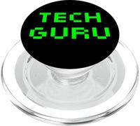 Tech Guru Supporto Computer Repair Technology Repairman Geek PopSockets PopGrip per MagSafe