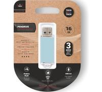 Tech One Tech Basic Chiavetta USB 2.0 16 GB Blu cielo