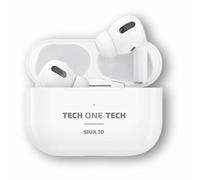 Cuffie Bluetooth wireless TechOneTech TWS - Fino a 30 ore di riproduzione - IPX5 - Colore bianco