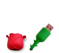 pendrive 32gb rosa rossa techonetech tec5131-32 32 gb usb 2.0 - memoria 32gb rosa rossa 3d
