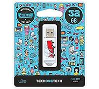 TechOneTech Camper Van Van Memoria USB 2.0 32GB (Pendrive)