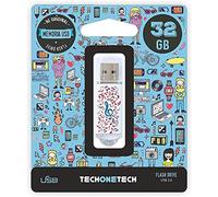 TechOnetech Music Dream USB 20 32GB Pendrive Memoria