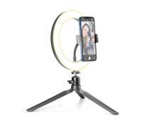 Cellularline Selfie Ring LED Nero Cellularline