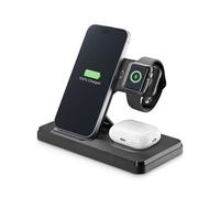 Cellularline Triple Station 3 in 1 Base di Ricarica Wireless