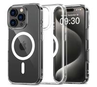 Tech - Protect Flexair Hybrid MagSafe custodia per iPhone 16 Pro Max - Trasparente